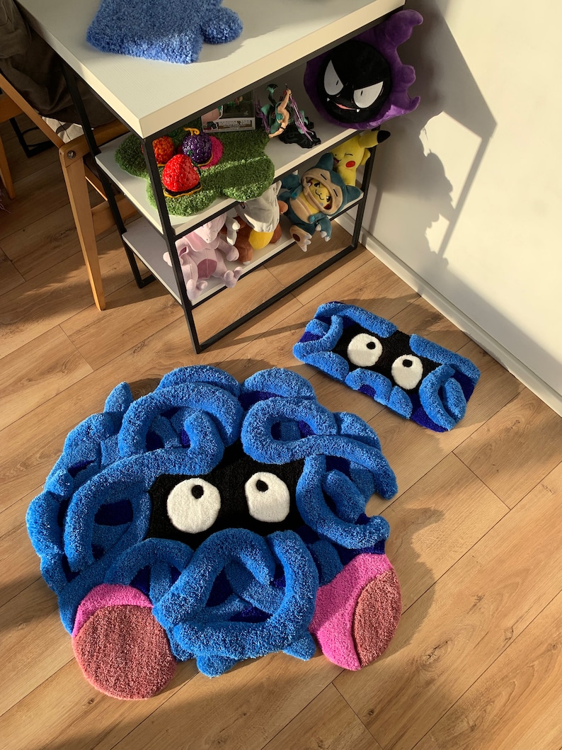 Fluffy Rug tufted custom 3D