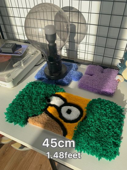Rug Homer 3d tufted custom carpet