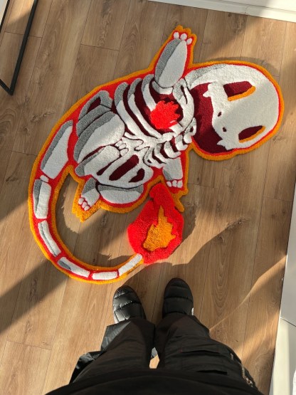 Rug skeleton custom 3D carpet