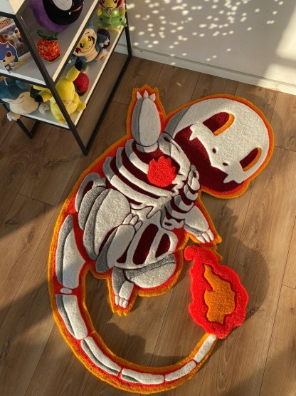 Rug skeleton custom 3D carpet