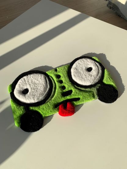 Gir custom handmade tufted fluffy 3d rug