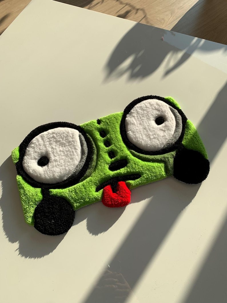 Gir custom handmade tufted fluffy 3d rug