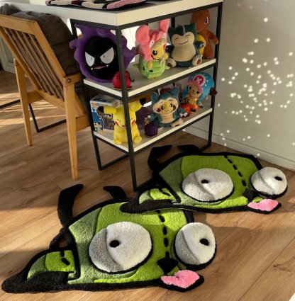 Gir custom handmade tufted fluffy 3d rug