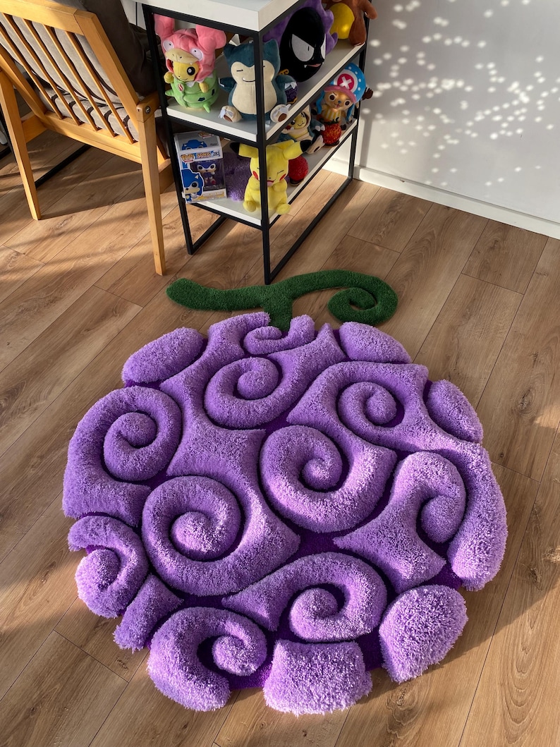 3D Devil Fruit Gomu Gomu tufted custom rug