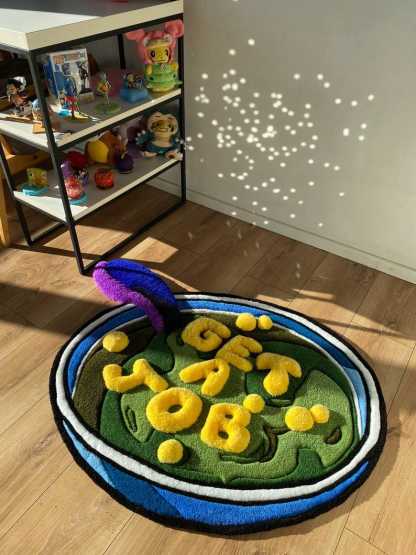 cartoon rug tufted fluffy 3d carpet gift bedroom decor