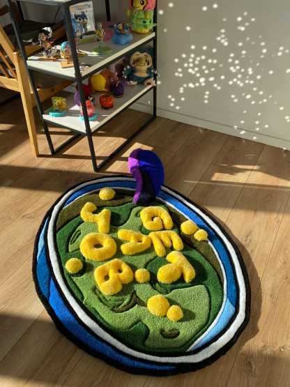 cartoon rug tufted fluffy 3d carpet gift bedroom decor