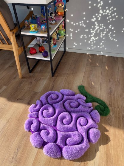 3D Devil Fruit Gomu Gomu tufted custom rug
