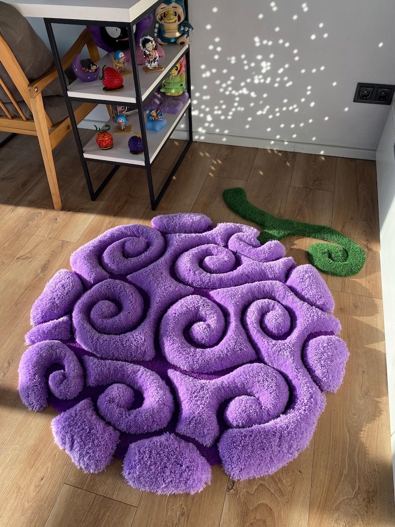 3D Devil Fruit Gomu Gomu tufted custom rug