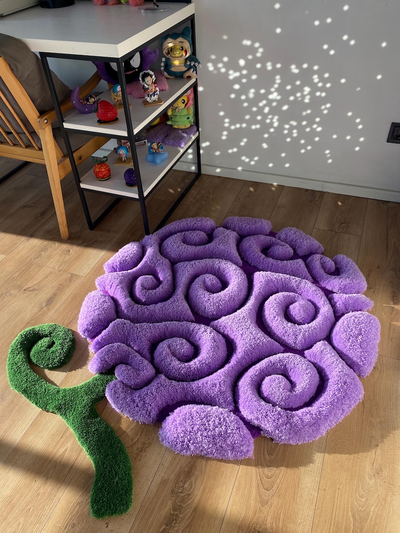 3D Devil Fruit Gomu Gomu tufted custom rug