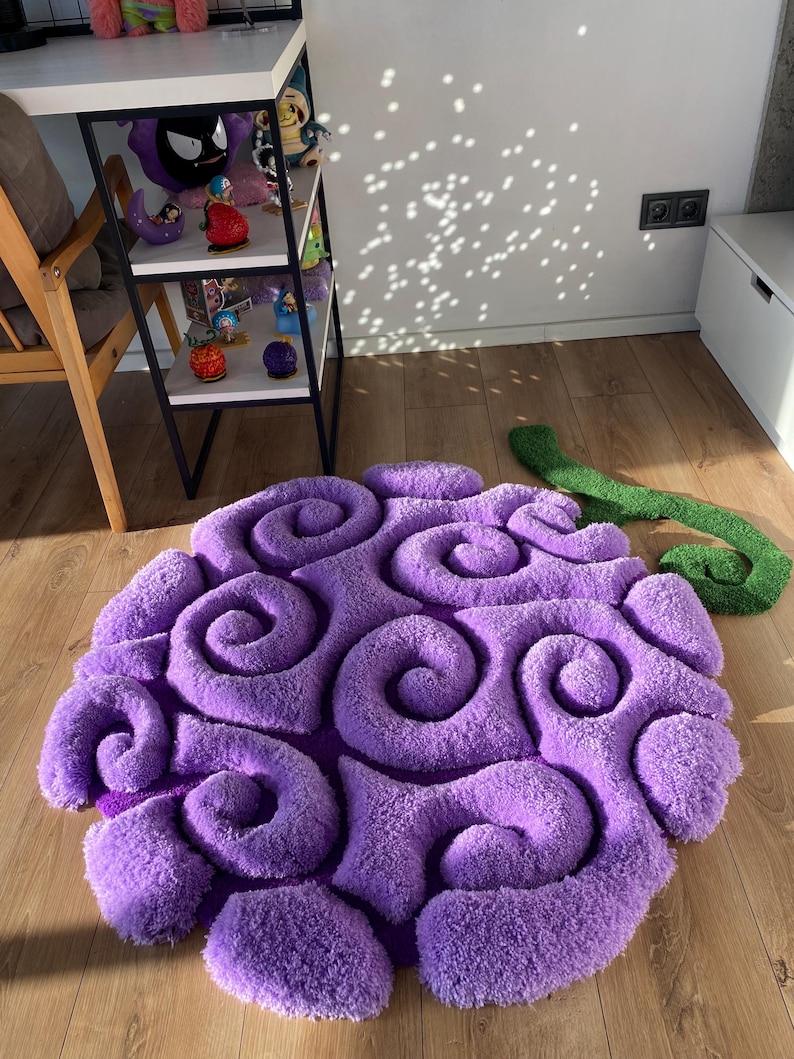 3D Devil Fruit Gomu Gomu tufted custom rug