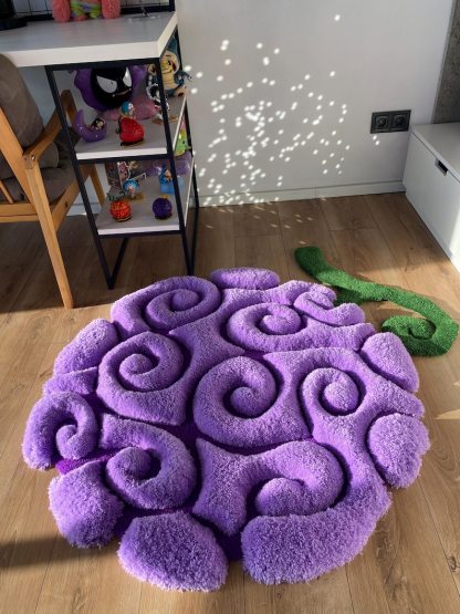 3D Devil Fruit Gomu Gomu tufted custom rug