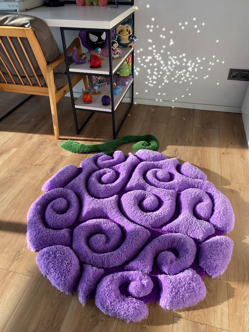 3D Devil Fruit Gomu Gomu tufted custom rug
