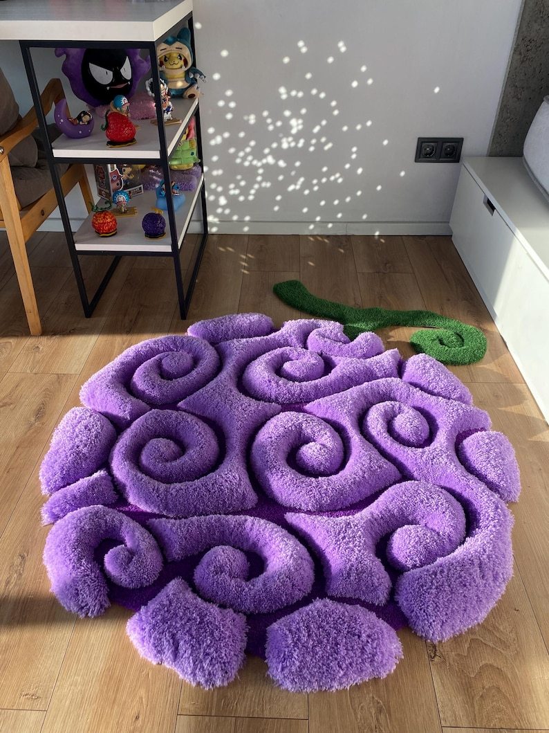 3D Devil Fruit Gomu Gomu tufted custom rug