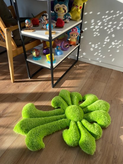 Tufted Rug Custom Fluffy 3D Rug Handmade Soft Carpet Aesthetic Room Decor Wall Art Rug