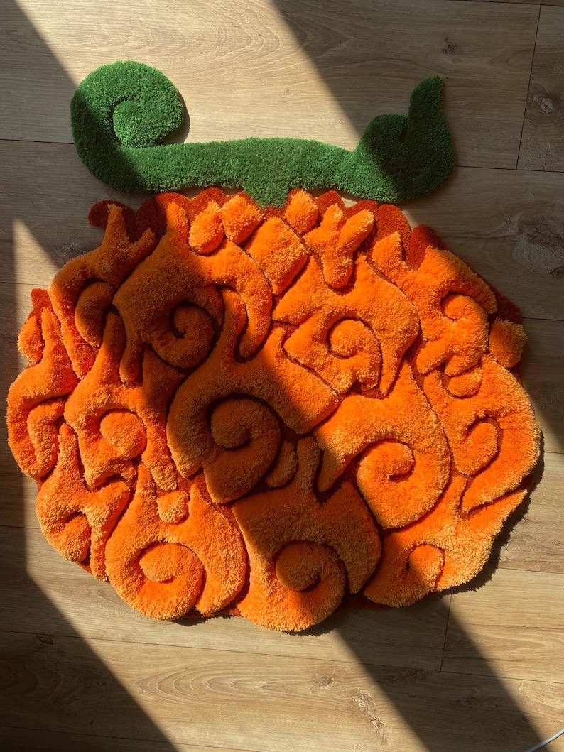 Devil Fruit tufting rug fluffy 3d anime custom carpet one piece