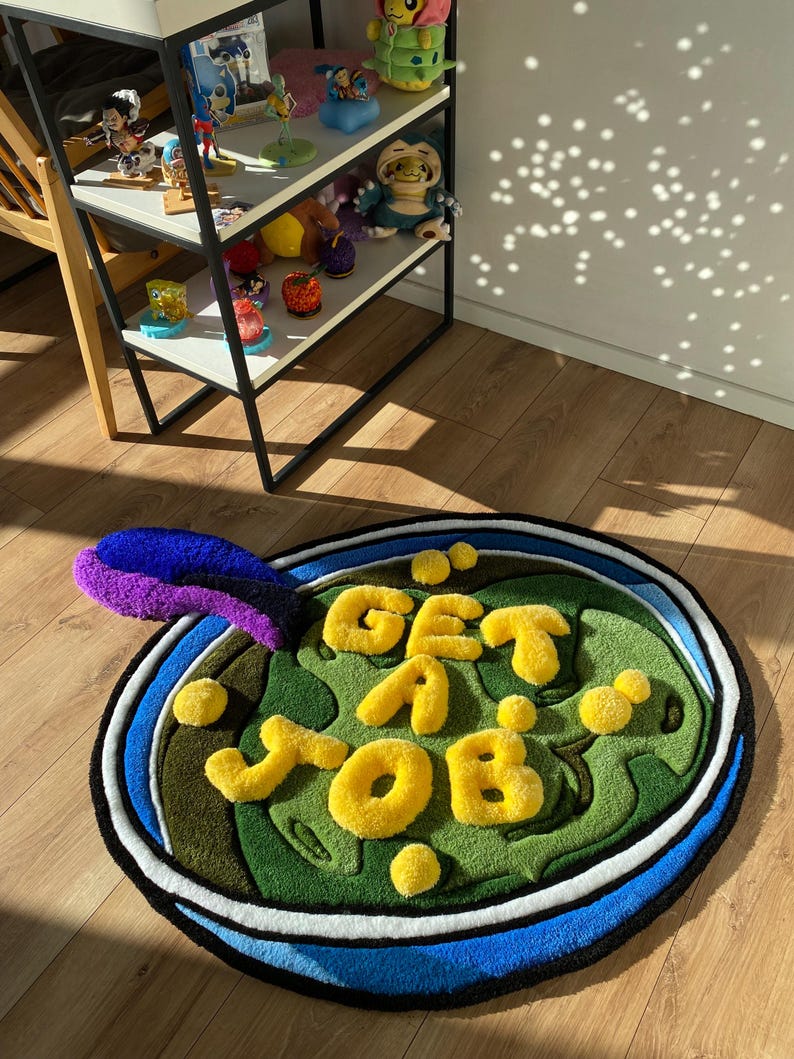 cartoon rug tufted fluffy 3d carpet gift bedroom decor