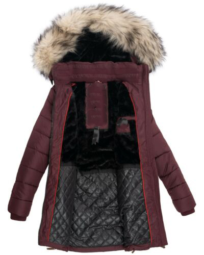 Fashion ladies parka coat B