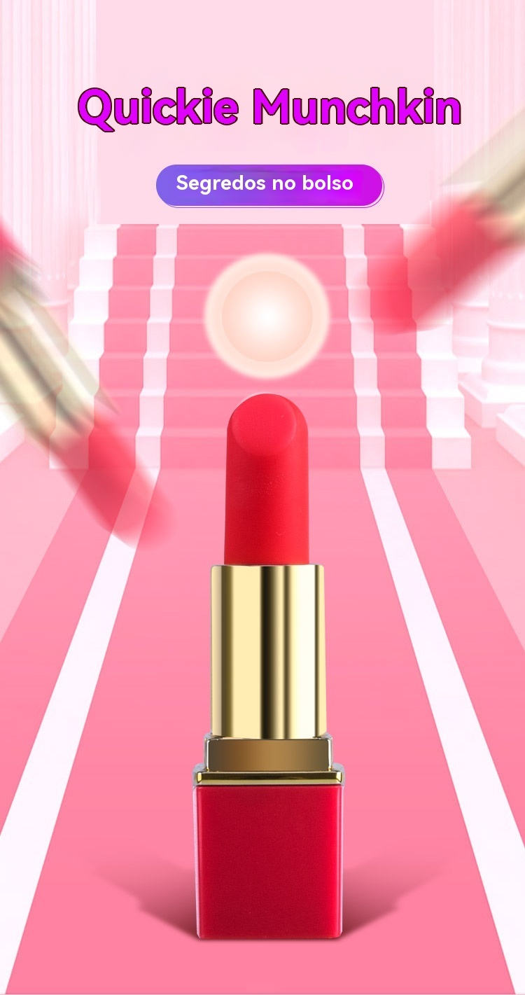 Vibrador de Batom Discreto