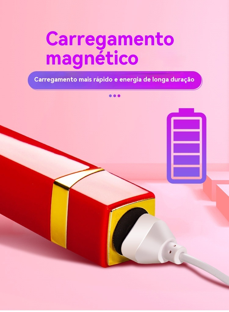 Vibrador de Batom Discreto