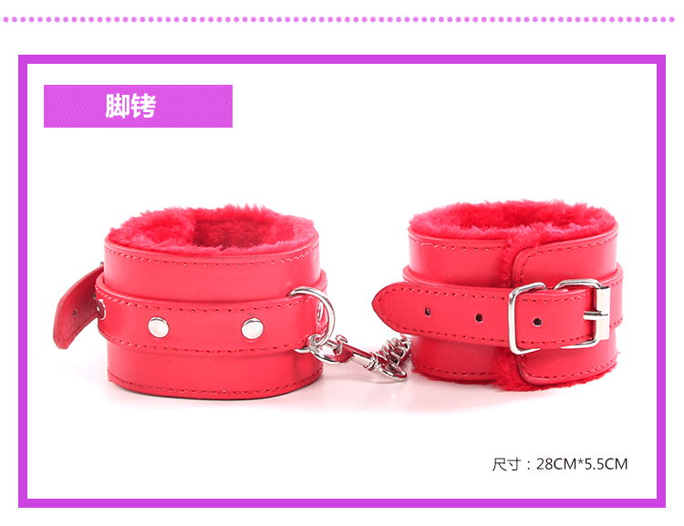 Kit BDSM 7 em 1 – Algemas, Venda, Corda, Chicote, Mordaça e Mais (Cores Variadas)