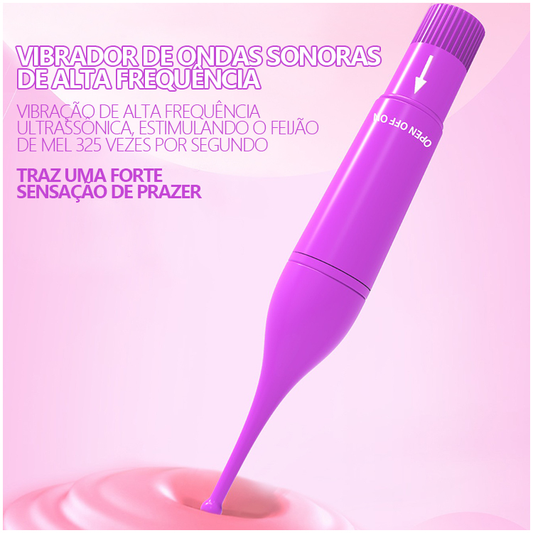 Vibrador de Alta Frequência Tipo Caneta