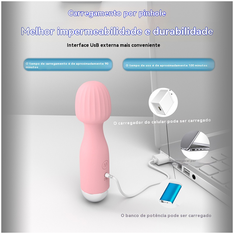Massageador AV Vibratório de Cabeça Grande