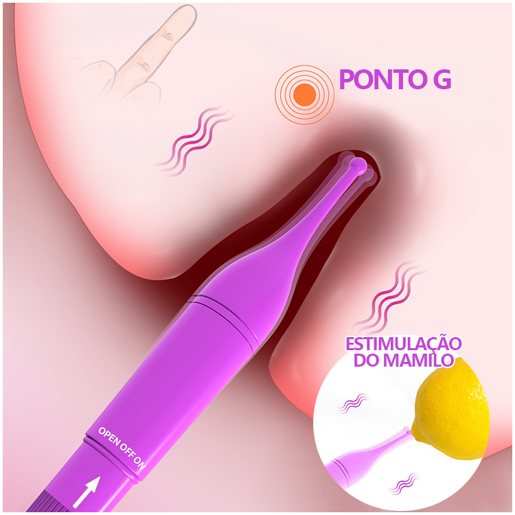 Vibrador de Alta Frequência Tipo Caneta