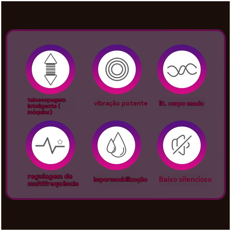 Vibrador Duplo com Estímulo de Clitóris e Ponto G 