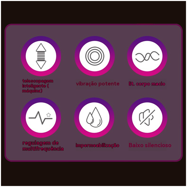 Vibrador Duplo com Estímulo de Clitóris e Ponto G 