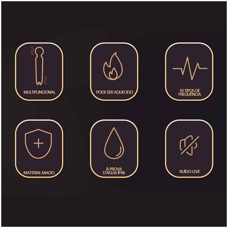 Vibrador Tipo Varinha com Dupla Estimulação