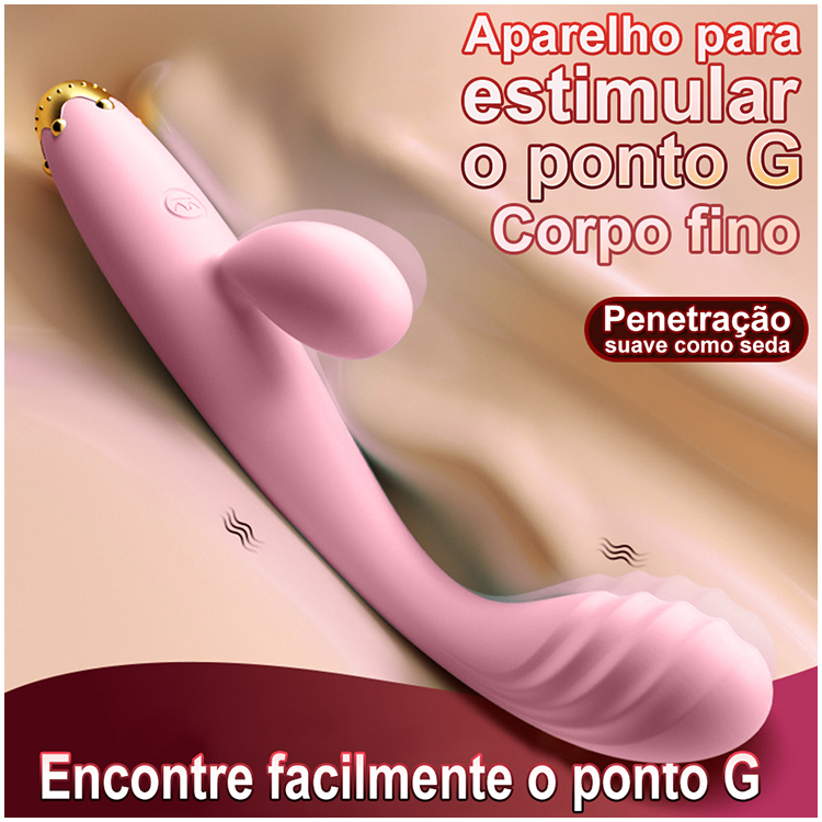 Vibrador Duplo com Aquecimento