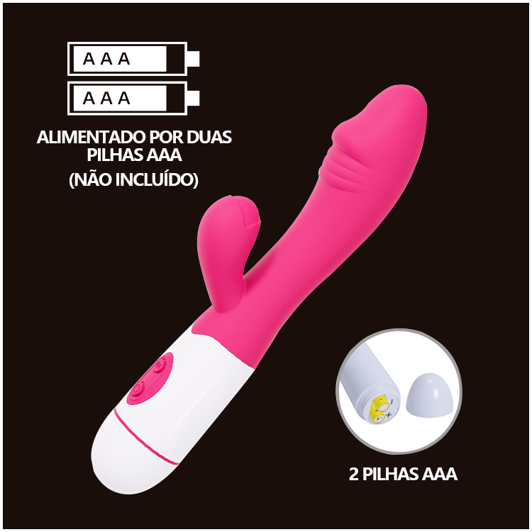 Vibrador Estimulador de Ponto G e Clitóris