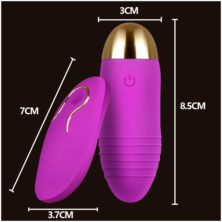 Mini Bullet Vibrador com Controle Remoto