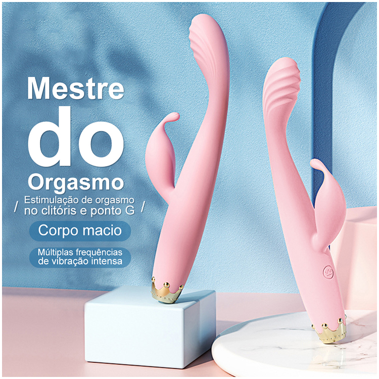 Vibrador Duplo com Aquecimento