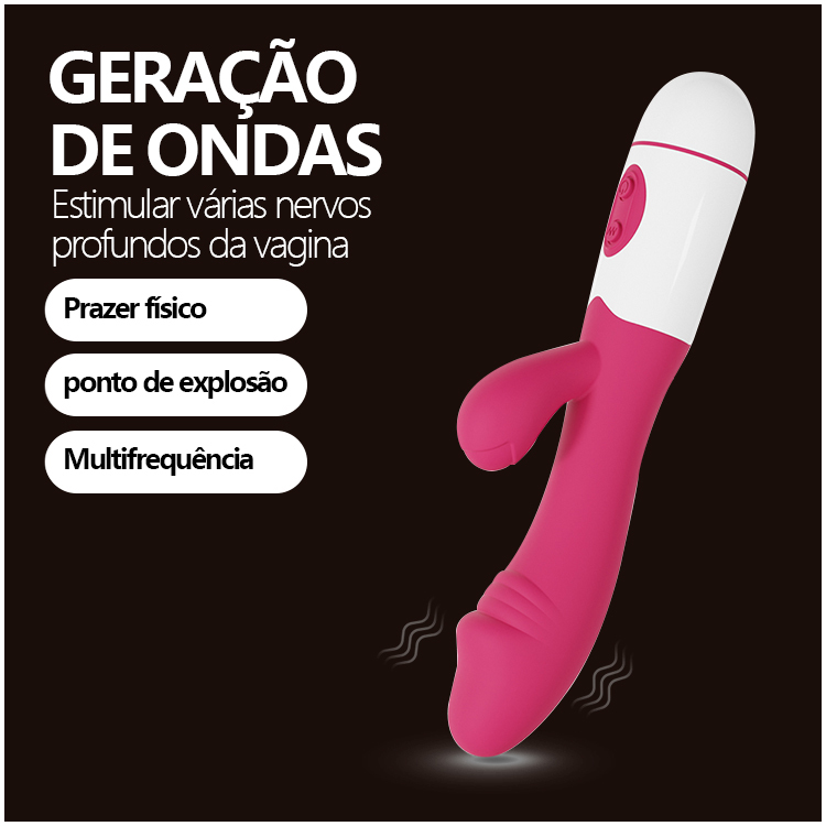 Vibrador Estimulador de Ponto G e Clitóris