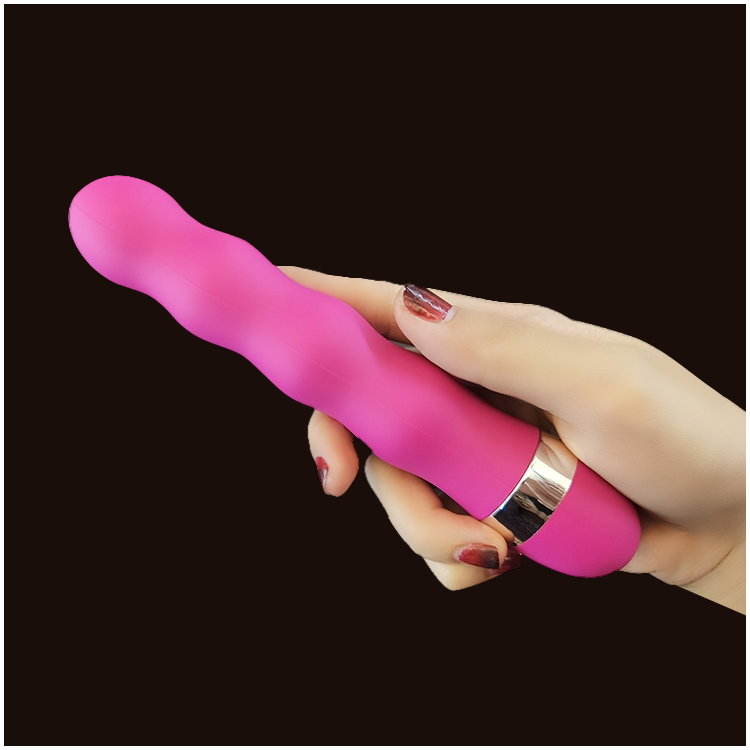 Vibrador Ondulado em ABS – Design de Espiral, Multi-frequência, Resistente à Água