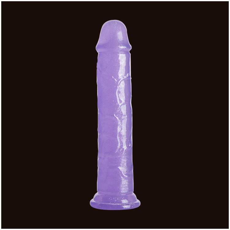 Dildo Realístico Transparente com Ventosa