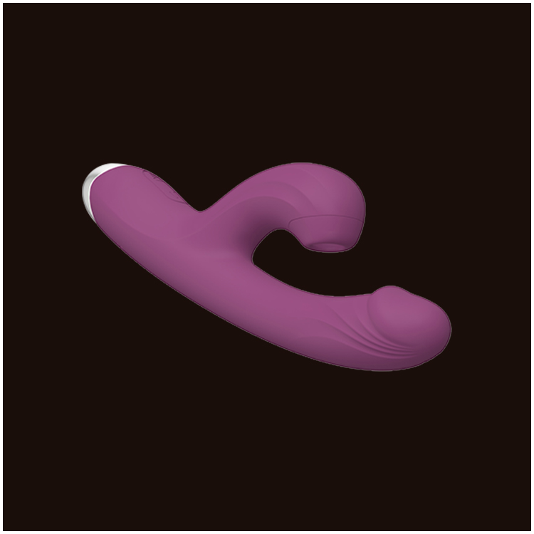 Vibrador com Sucção e Aquecimento