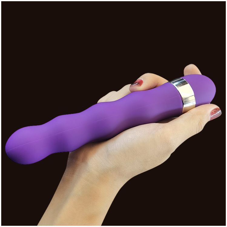 Vibrador Ondulado em ABS – Design de Espiral, Multi-frequência, Resistente à Água