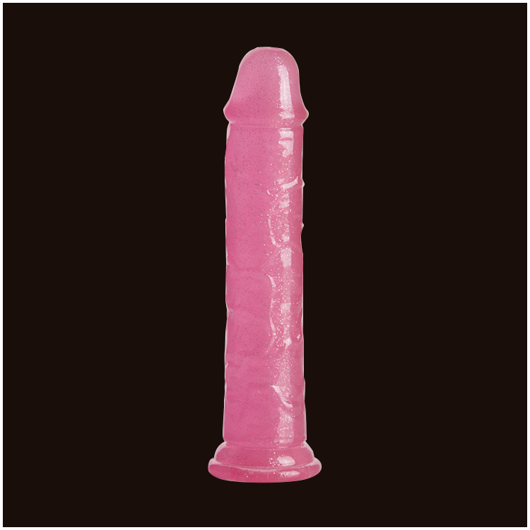 Dildo Realístico Transparente com Ventosa