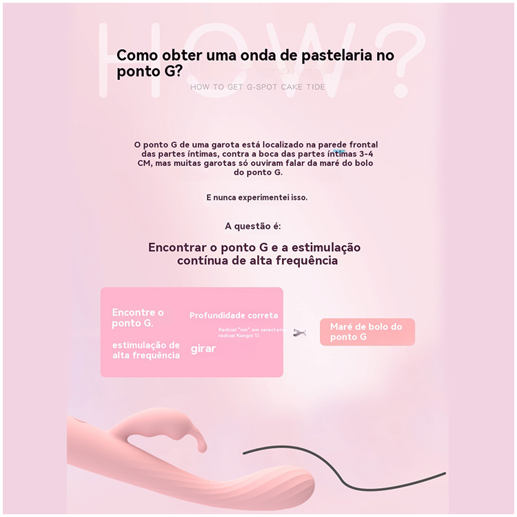 Vibrador Flexível para Estímulo de Ponto G e Clitóris – 10 Modos de Vibração com Design Slim e Silicone Macio