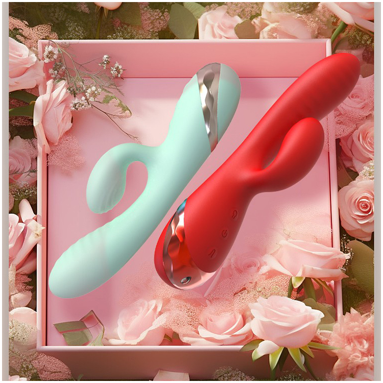 Vibrador com Expansão Inflável e Dupla Estimulação