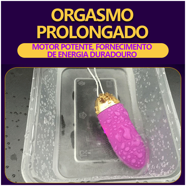 Mini Bullet Vibrador com Controle Remoto