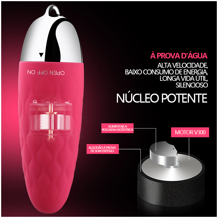 Mini Vibrador Portátil com Design Discreto 