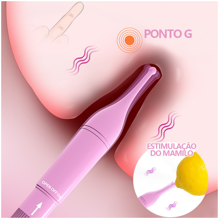 Vibrador de Alta Frequência Tipo Caneta