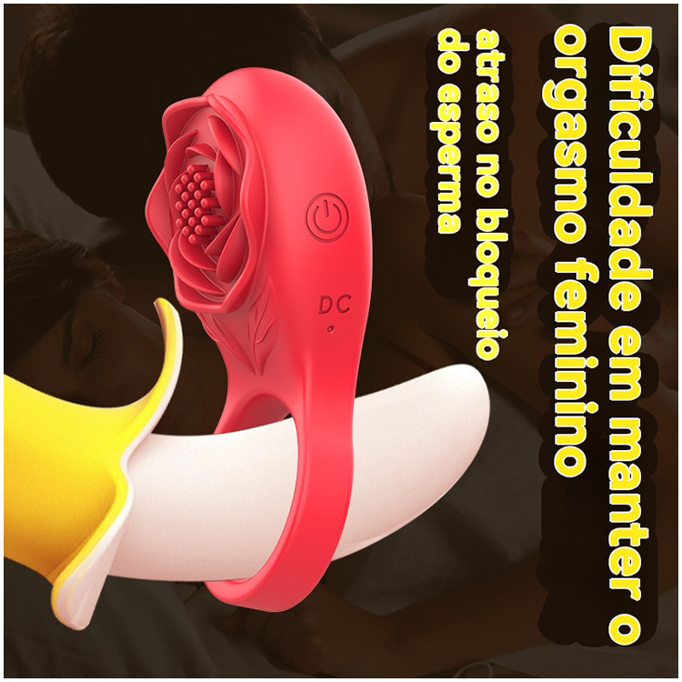 Anel Peniano Vibratório com Controle APP 