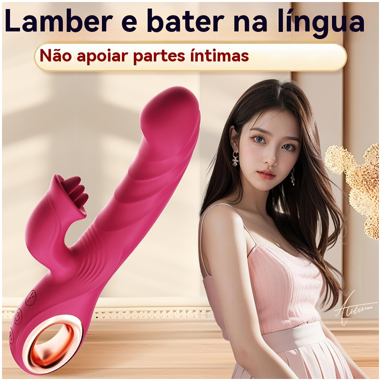 Vibrador Lick & Twist 3 em 1