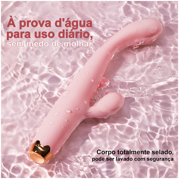Vibrador Duplo com Aquecimento