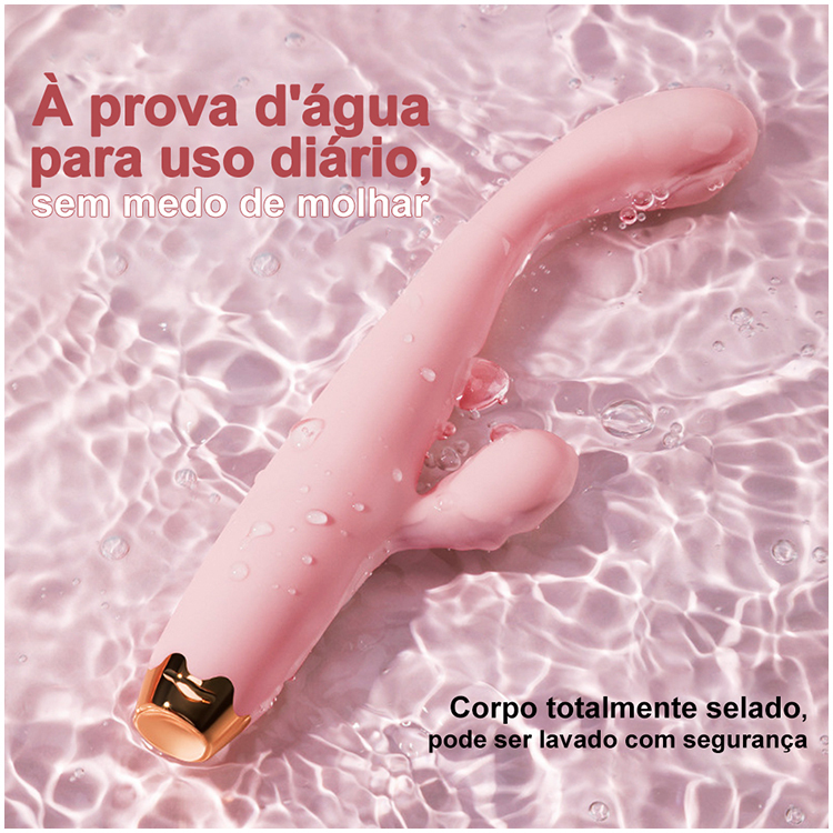 Vibrador Duplo com Aquecimento