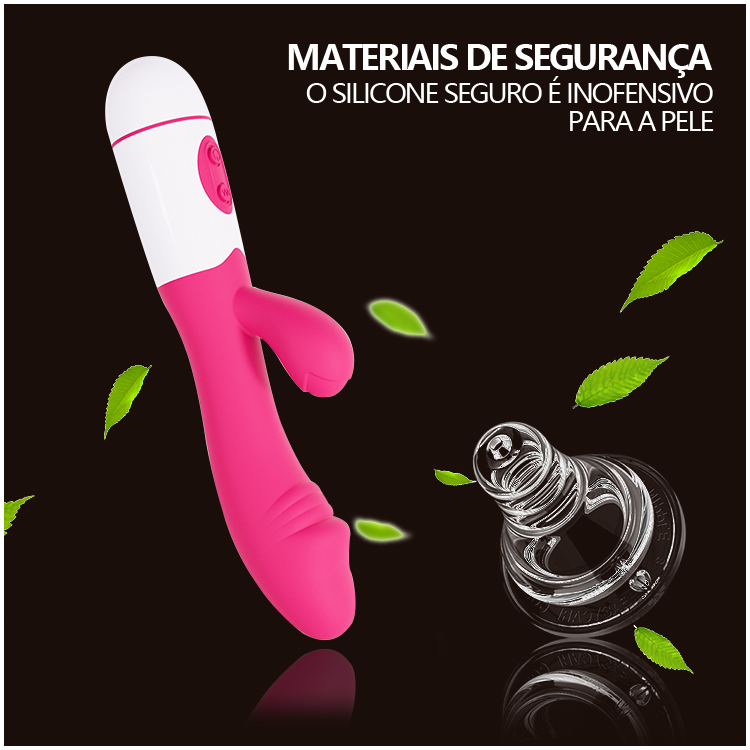 Vibrador Estimulador de Ponto G e Clitóris
